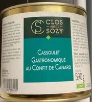 Mängden socker i Cassoulet gastronomique au confit de canard