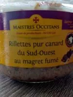 Mängden socker i Rillettes de canard