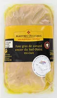 Mängden socker i Foie gras Maistres Occitans Canard
