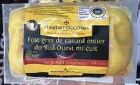 Mängden socker i Foie gras de canard entier du Sud-Ouest mi-cuit au piment d'Espelette