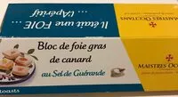 Mängden socker i Bloc de foie gras de canard au sel de guerande