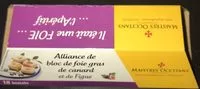 Mängden socker i Alliance de bloc de foie gras de canard et de figue