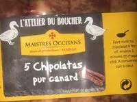Mängden socker i Chipolatas pur canard