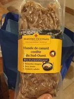 Mängden socker i Viande de canard confite du sud ouest