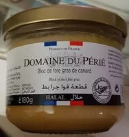 Mängden socker i domaine du périé bloc de foie gras de canard