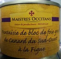 Mängden socker i Foie gras de canard du sud ouest a la figue