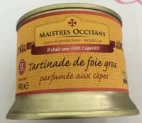 Mängden socker i Tartinade de foie gras
