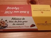 Mängden socker i Alliance de bloc de foie gras de canard
