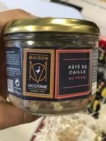 Mängden socker i Paté de caille