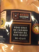 Mängden socker i Foie gras de canard entier du sud-ouest mi-cuit