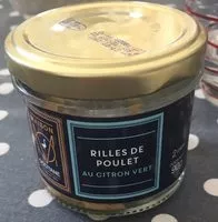 Mängden socker i Rilles de poulet