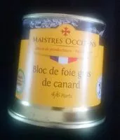 Mängden socker i Bloc de foie gras de canard
