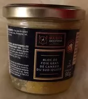 Mängden socker i Bloc de foie gras de canard