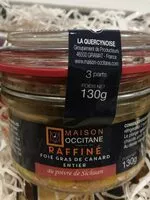 Mängden socker i Foie gras de canard entier