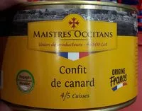Mängden socker i Confit de canard