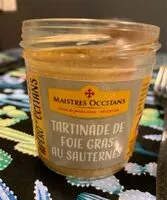 Mängden socker i Tartinade de foie gras au Sauternes