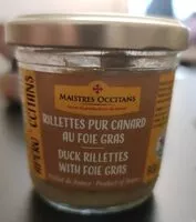 Mängden socker i Rillettes pur canard au foie gras