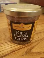 Mängden socker i Pâté de campagne  pur porc