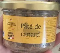 Mängden socker i Pâté de canard