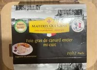 Mängden socker i Foie gras de canard entier mi-cuit