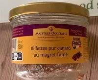 Mängden socker i Rillettes pur canard au magret fumé