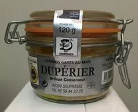 Mängden socker i Foie Gras de Canard Entier des Landes