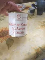 Mängden socker i Confit de canard des Landes - 2 cuisses