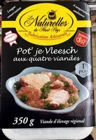 Mängden socker i Pot' je Vleesch aux quatre viandes