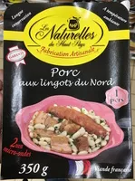 Mängden socker i Porc aux lingots du Nord