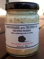 Mängden socker i Mayonnaise aux truffes 3% truffes noires