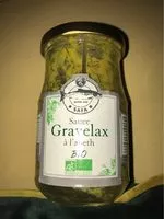 Mängden socker i Sauce Gravelax à l’aneth BIO