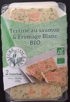 Mängden socker i Terrine au saumon et fromage blanc