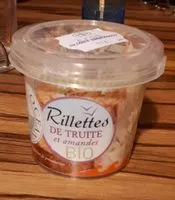 Mängden socker i Rillettes de truite bio