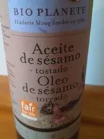 Mängden socker i Aceite de sésamo