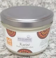 Mängden socker i Karité - Huile végétale solide