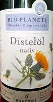 Mängden socker i Distelöl nativ