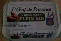 Mängden socker i L'oeuf de Provence