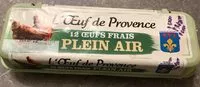 Mängden socker i Œufs frais moyens plein air L'Œuf de Provence