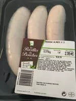 Mängden socker i Boudins blancs