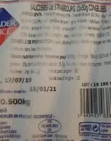 Mängden socker i Saucisses de Strasbourg 10X50g congelés