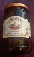 Mängden socker i Confiture extra myrtille sauvage