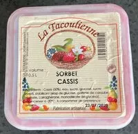 Mängden socker i Sorbet cassis