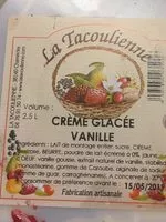 Mängden socker i Creme glacee vanille