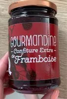 Mängden socker i Confirure extra de framboise
