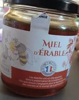 Mängden socker i Miel d'Érable de France