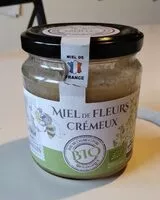 Mängden socker i Miel Crémeux Bio de France