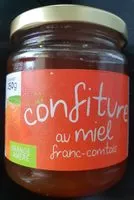 Mängden socker i Confiture orange amère / miel