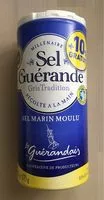 Mängden socker i Sel de Guérande gris tradition marin moulu (+10% gratuit)