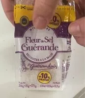 Mängden socker i Fleur de sel de guerande