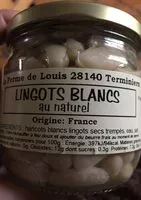 Mängden socker i Lingots blancs au naturel